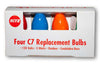 C7 Multi Bulbs - 4 Pack