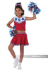 Team U.S.A Cheerleader Girl's Costume