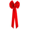 18"X 50" Red Bow