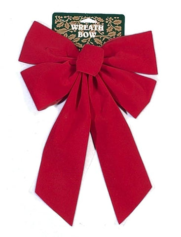 11"x 16" Red Velvet Bow