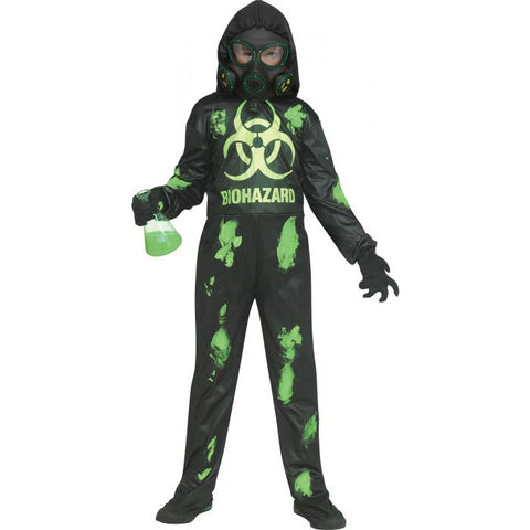 Light Up Bio-Hazard Boy's Costume