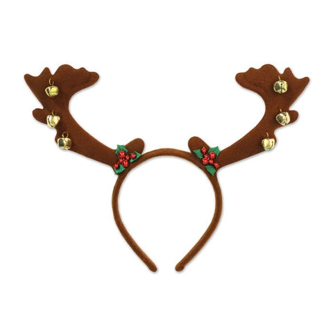 Reindeer Antlers with Bells