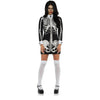 Skeleton Bones X-Ray Dress Women's Costume