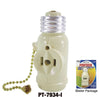 Light Bulb Socket & Dual Receptacle