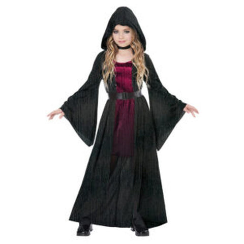 Hooded Vampire Dress Girl's Costume