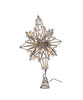 15" Warm White Fairy LED Silver Star Treetop