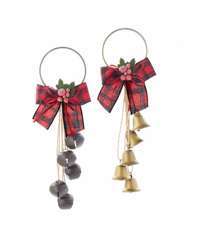 Jingle Bell Door Hangers - 2 Assorted