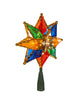 8" UL 10-Light Multicolored Star Treetop