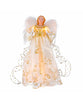 14" 10-Light Gold Angel Treetop