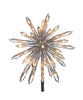 11.25" 30-Light Crystal Snowflake Treetop