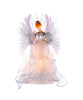 14" Fiber-Optic Multicolored Angel Treetop