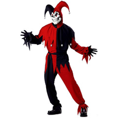 Evil Jester Men's Costume