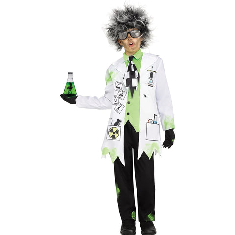 Mad Scientist Boy's Costume