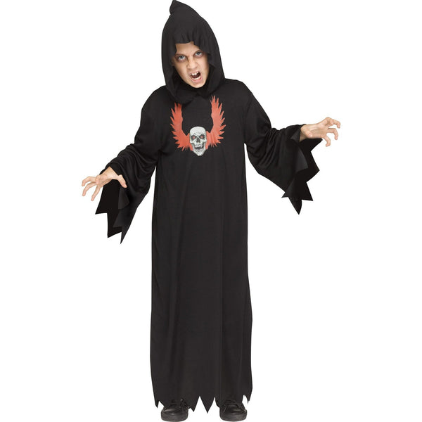 Ghoul Robe Black Ghoul Boy's Robe – State Fair Seasons