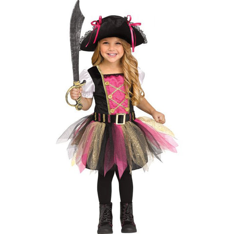 Captain Cutie Toddler Girl's Costume