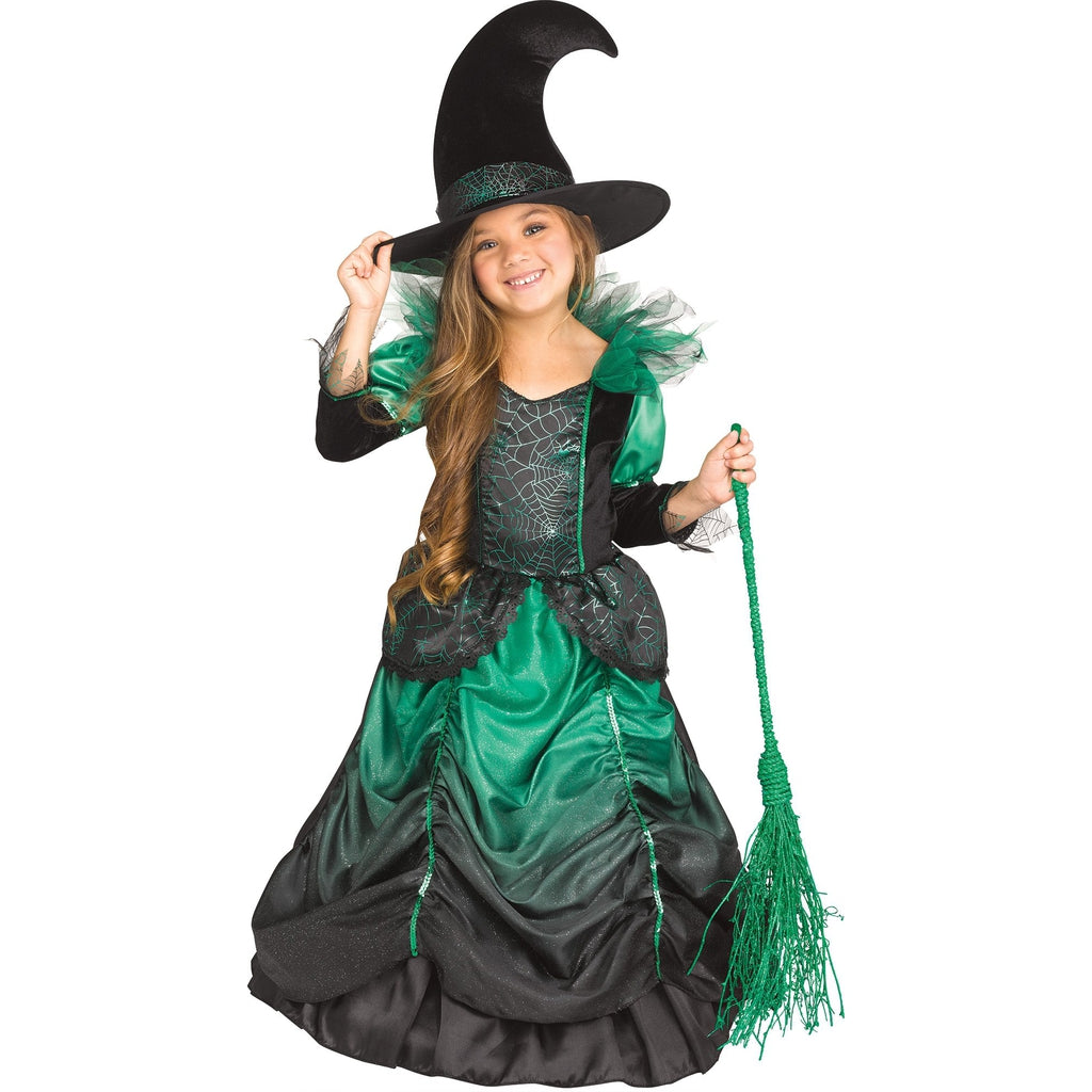 Emerald Witch Toddler Girl's Costume