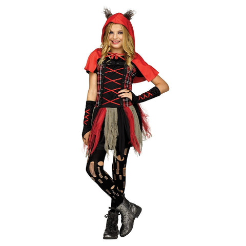 Little Red Wolf Girl's Costume
