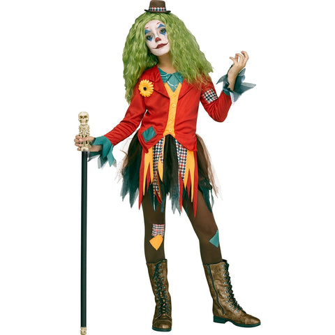 Rowdy the Clown Teen Girl's Costume