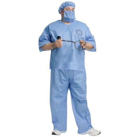 Doctor Doctor Plus Men's Costume