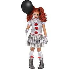 Carnevil Clown Girl's Costume