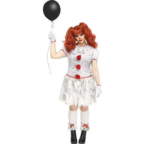 Carnevil Clown Plus Women's Costume