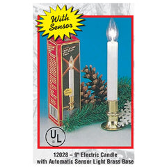 9" Electric Candle With Auto Sensor