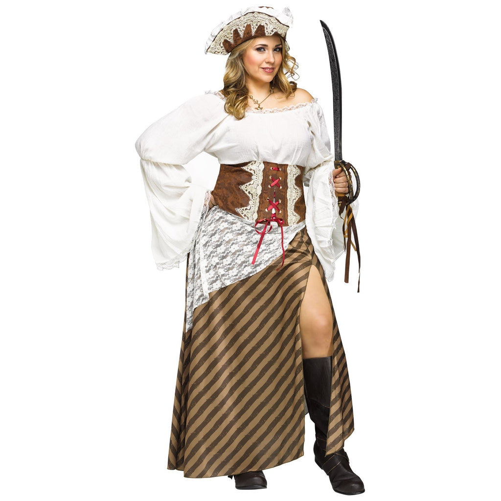 Seven Seas Sweetie Pirate Plus Size Costume