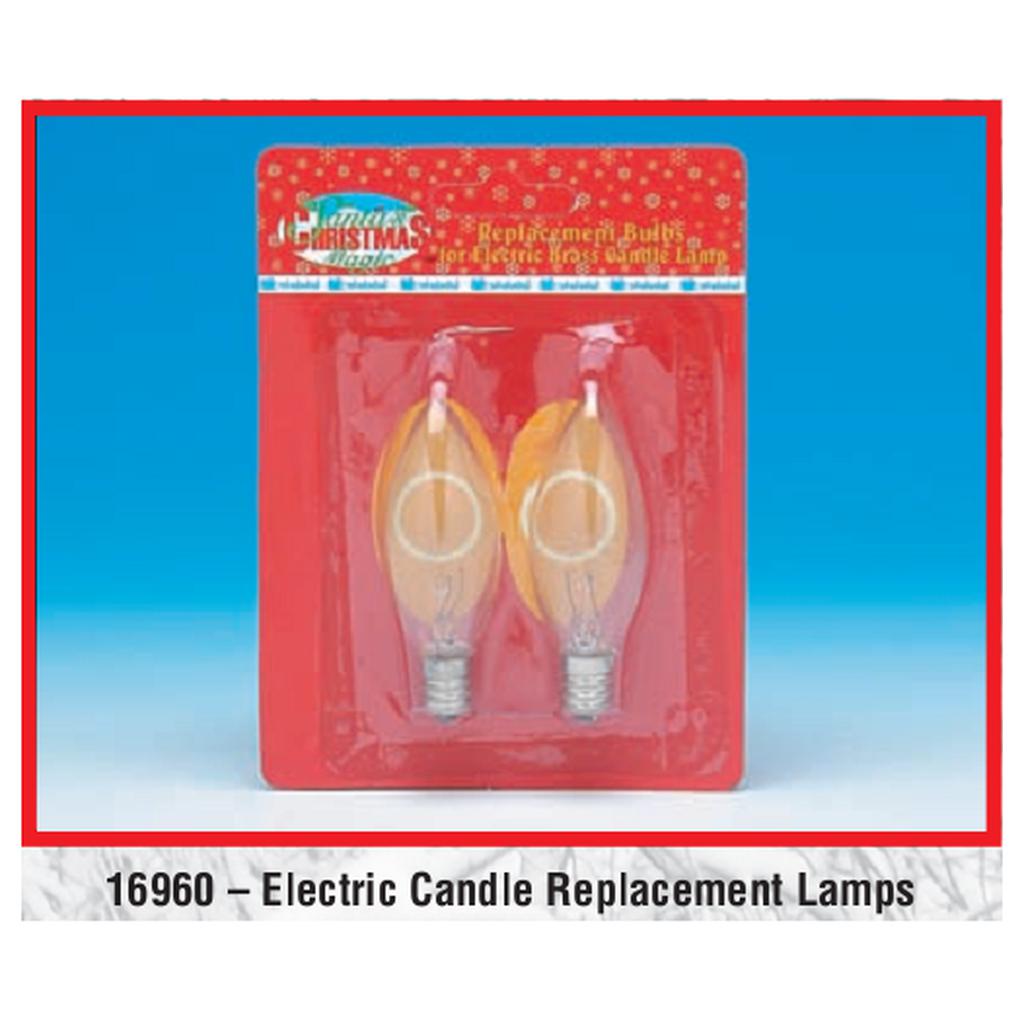 Electric Candle Replacement Bulbs - 2 Pack