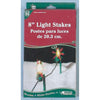 8" Light Stakes, 25 Pack