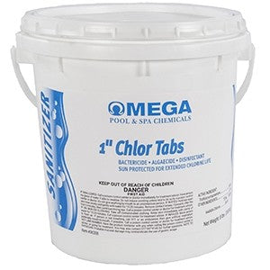 Omega 1" Chlorine Tablets (Pickup Only)