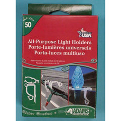 All Purpose Light Holders, 50 Pack