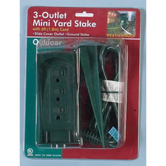 3 Outlet Yard Stake
