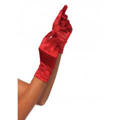 Short Satin Gloves