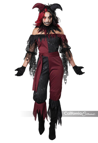 Psycho Jester Women's Costume