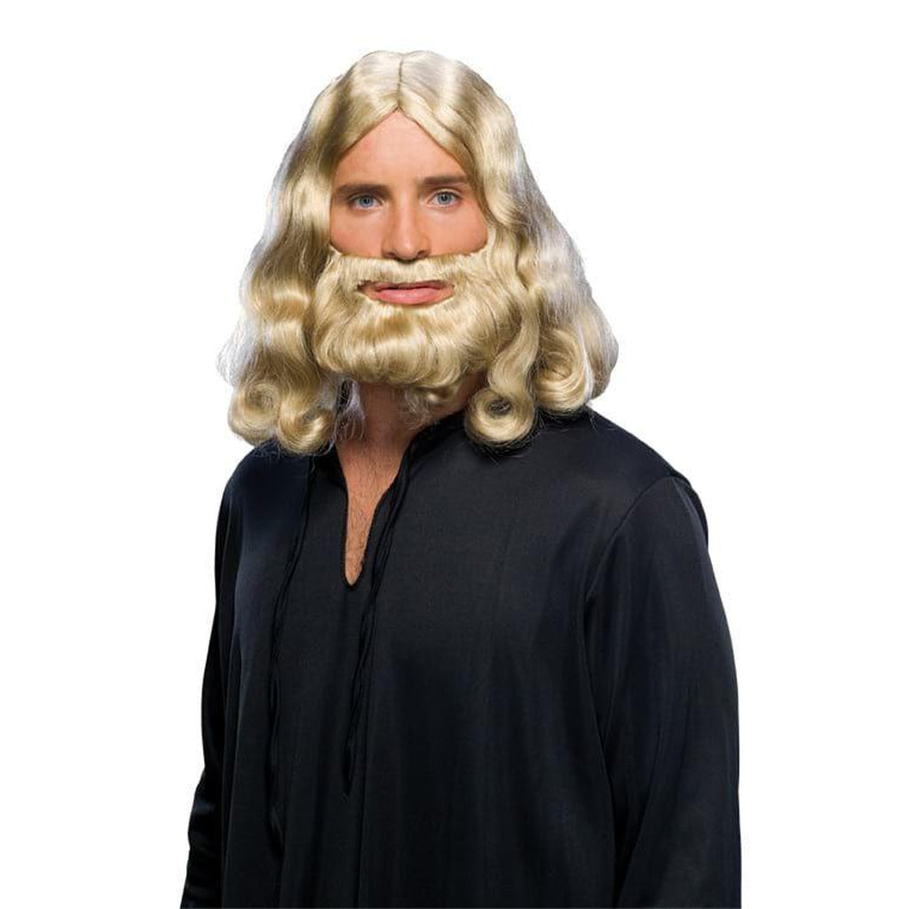 Blonde Biblical Wig & Beard Set
