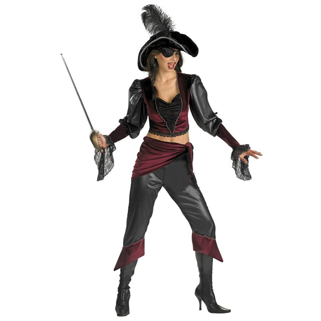 Adult Buccaneer Beauty Pirate Plus Size Costume 