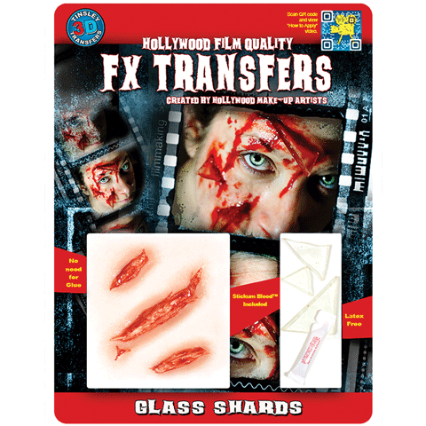 Glass Shards - FX Skin Transfers