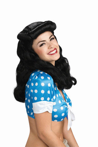 Bettie Page - 40's Glam Wig