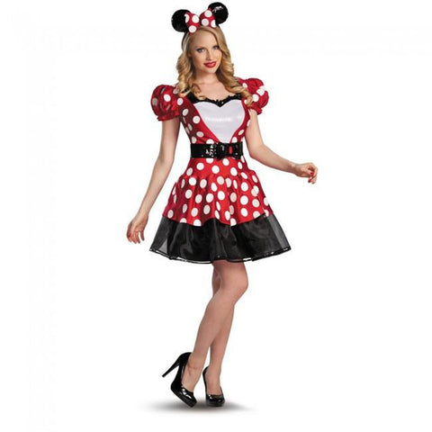 Glam Red Minnie Women's Costume