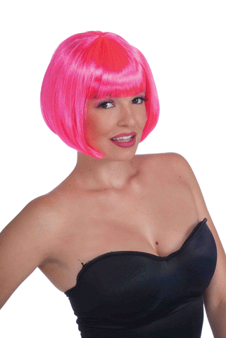 Neon Sassy Bob Wig