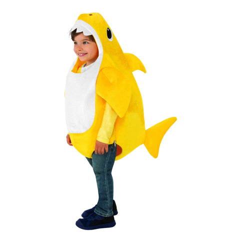 Yellow Baby Shark Toddler Costume