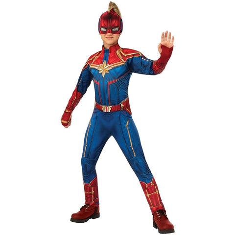 Captain Marvel Girl's Costume