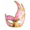 Pink/Gold Upswing Mask With Ribbon