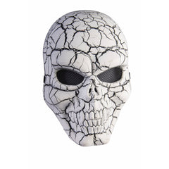 Cracked Skull Eye Mask