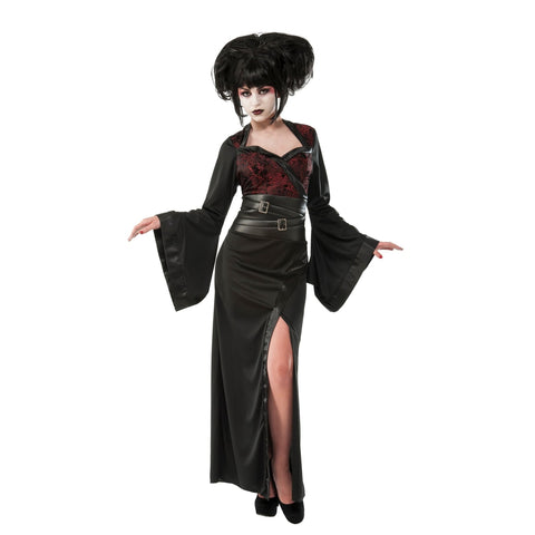 Gothic Geisha Adult Womens Costume