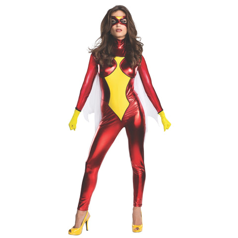 Spiderwoman Jumpsuit Women's Costume
