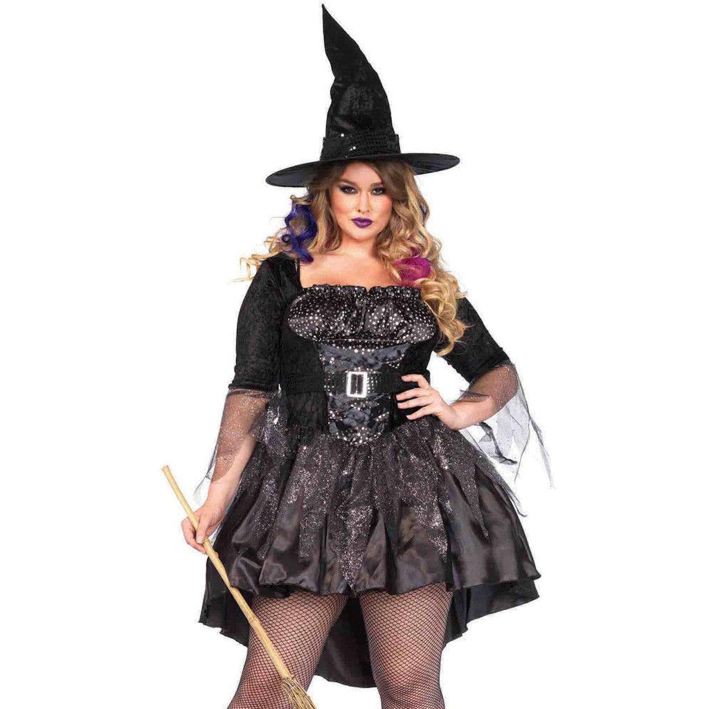 Black Magic Witch Plus Size Costume
