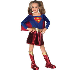 Deluxe SuperGirl Girl's Costume
