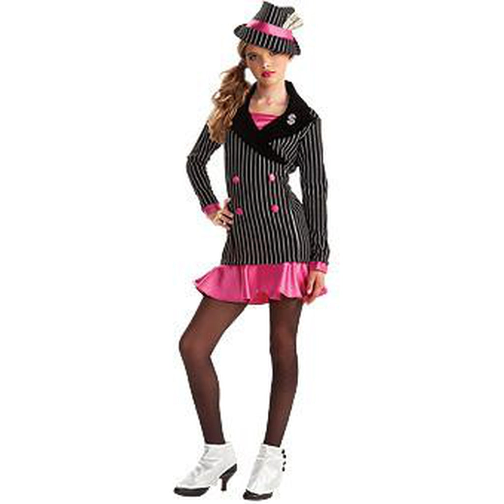 Gangster Teen Girl's Costume
