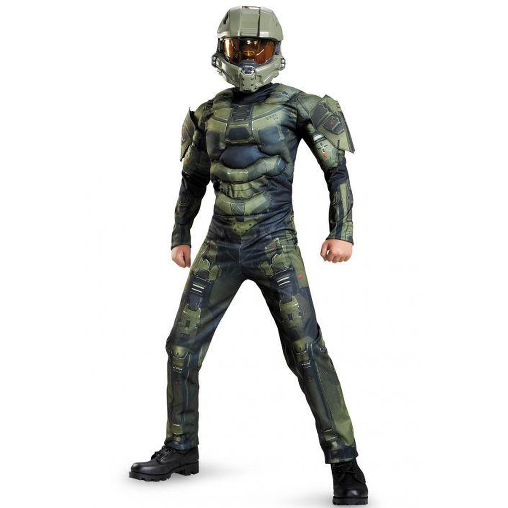 Halo - Master Chief Classic Muscle Teen Costume
